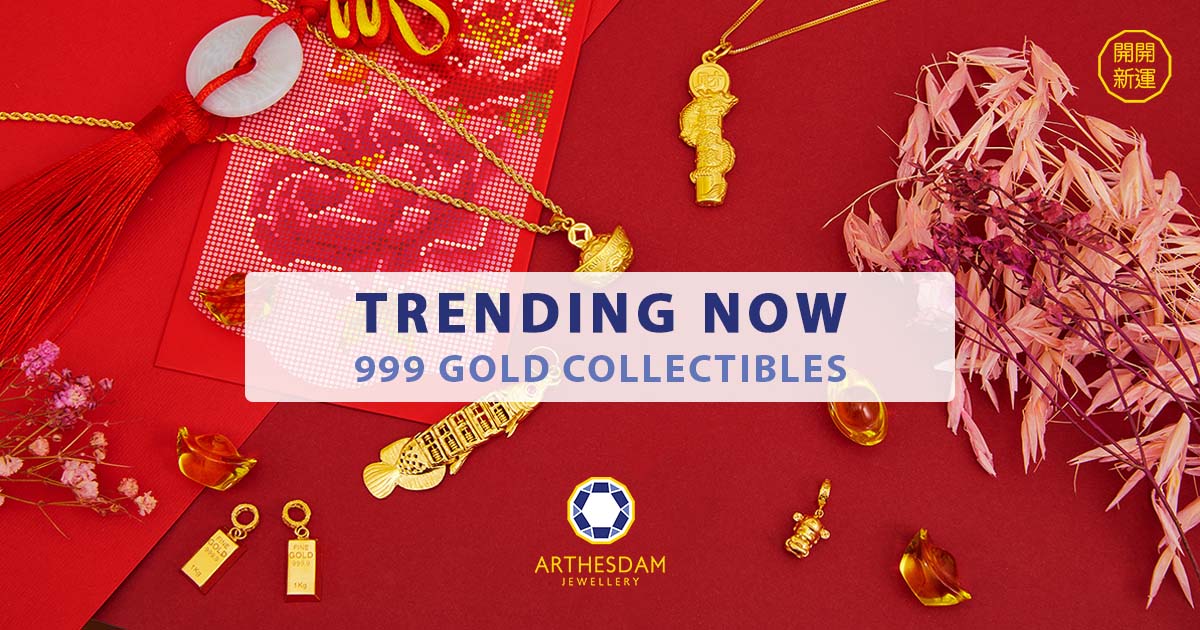 Trending Now 999 Gold Collectibles Arthesdam Jewellery
