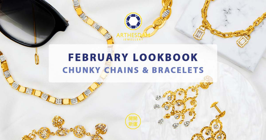 February Lookbook Chunky Chains & Bracelets