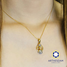Load image into Gallery viewer, Arthesdam Jewellery 916 Gold Universe Planet Pendant