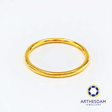 Load image into Gallery viewer, Arthesdam Jewellery 916 Gold Minimalist Thin Ring