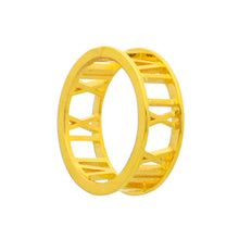 Load image into Gallery viewer, Arthesdam Jewellery 916 Gold Classic Thick Roman Ring