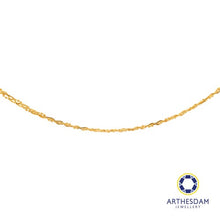 Load image into Gallery viewer, Arthesdam Jewellery 916 Gold Snake Chain with Small Ball Braided Chain