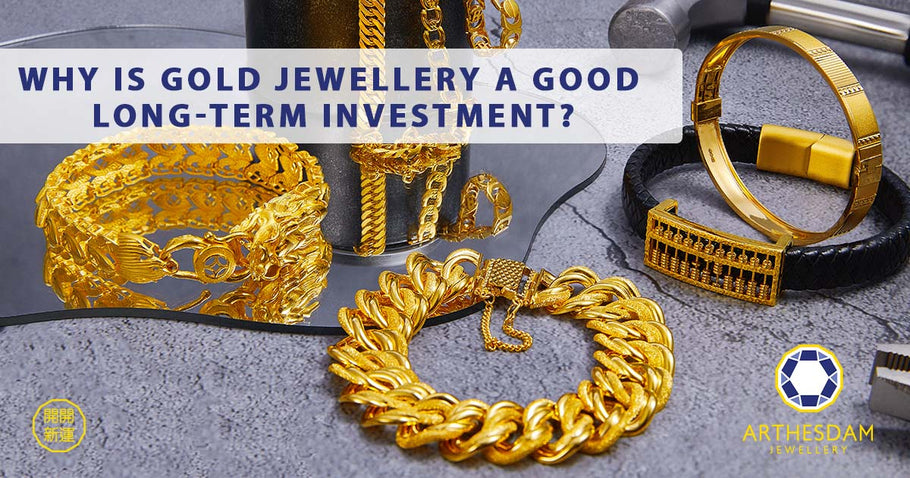 Why is gold jewellery a good long-term investment?