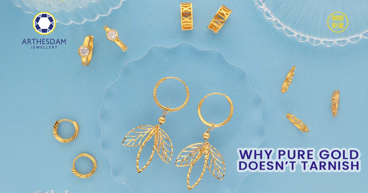 Why Pure Gold Doesn't Tarnish