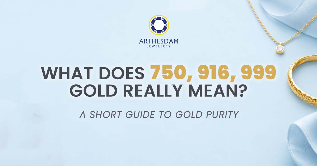 What does 750, 916, 999 gold really mean?