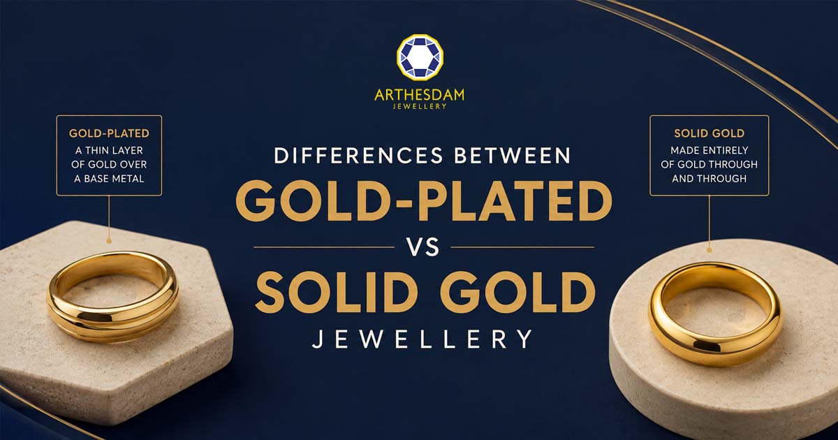 Differences between Gold-Plated vs Solid Gold Jewellery
