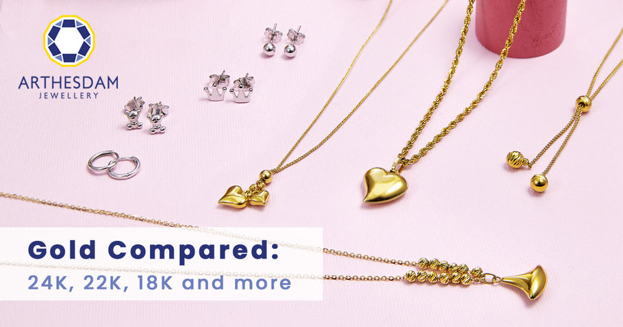 Gold Compared: 24K, 22K, 18K and more