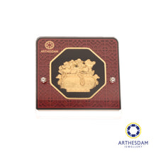 Load image into Gallery viewer, Arthesdam Jewellery 999 Gold Wealth Treasure Bowl Display Frame
