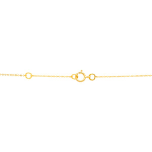Arthesdam Jewellery 18K Yellow Gold Aurelia Necklace (Multi-Colour)