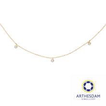 Load image into Gallery viewer, Arthesdam Jewellery 18K Yellow Gold 0.30CT Diamond Necklace
