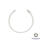Arthesdam Jewellery 18K White Gold Diamond Tennis Bracelet