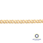 Arthesdam Jewellery 18K Yellow Gold Sparkling Cowboy Bracelet