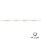 Arthesdam Jewellery 18K Yellow Gold Two-Toned Ball Bracelet