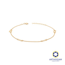Load image into Gallery viewer, Arthesdam Jewellery 18K Yellow Gold Minimalist Rocket Bracelet
