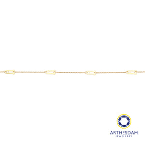 Arthesdam Jewellery 18K Yellow Gold Minimalist Rocket Bracelet