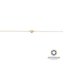 Load image into Gallery viewer, Arthesdam Jewellery 18K Yellow Gold Yellow Stone Heart Bracelet
