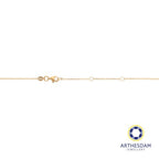 Arthesdam Jewellery 18K Yellow Gold Classy Raindrop Necklace