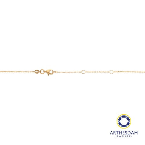Arthesdam Jewellery 18K Yellow Gold Classy Raindrop Necklace