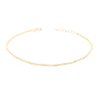 Arthesdam Jewellery 14K Yellow Gold Minimalist Ball Bracelet