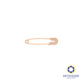 Arthesdam Jewellery 9K Rose Gold Sparkly Brooch