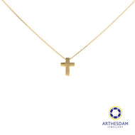 Arthesdam Jewellery 14K Gold Classic Cross Necklace
