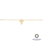 Arthesdam Jewellery 14K Gold Classic Cross Necklace