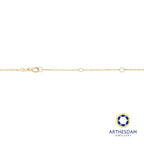 Arthesdam Jewellery 14K Gold Classic Lock Necklace