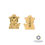 Arthesdam Jewellery 999 Gold 马上发财 Angbao Packet with Horse Keychain