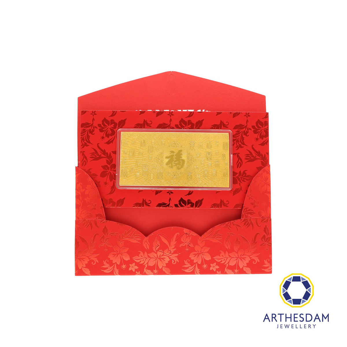 Arthesdam Jewellery 999 Gold Prosperity Gold Bar (1G)