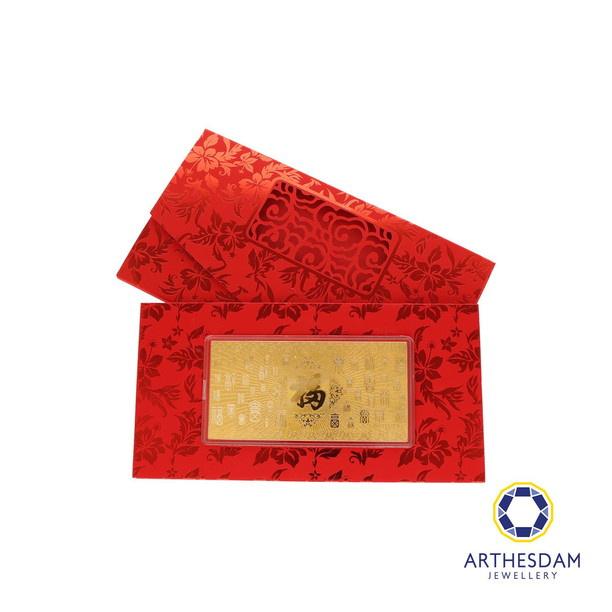 Arthesdam Jewellery 999 Gold Prosperity Gold Bar (1G)