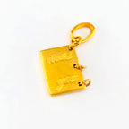Arthesdam Jewellery 999 Gold Book Pendant/Charm