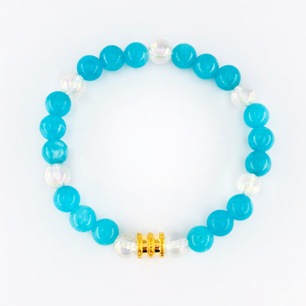 Arthesdam Jewellery 999 Gold Tube Beaded Bracelet
