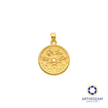Load image into Gallery viewer, Arthesdam Jewellery 999 Gold 吉祥如意 Ji Xiang Ru Yi Pendant
