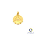 Arthesdam Jewellery 999 Gold 代代有钱 Dai Dai You Qian Pendant