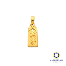 Load image into Gallery viewer, Arthesdam Jewellery 999 Gold 招财 Zhao Cai Pendant
