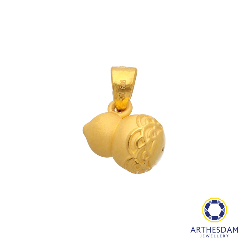 Arthesdam Jewellery 999 Gold Lucky Gourd Pendant