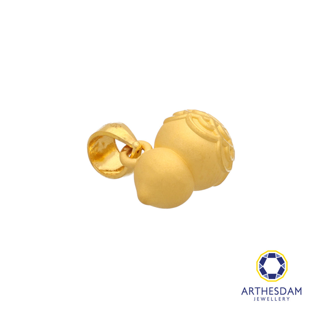 Arthesdam Jewellery 999 Gold Lucky Gourd Pendant