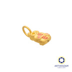 Arthesdam Jewellery 999 Gold 旺旺 Wang Wang Pendant