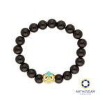 Arthesdam Jewellery 999 Gold Lucky Blue Lion Dance Beaded Bracelet