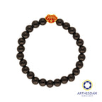 Arthesdam Jewellery 999 Gold 平安 Wealth Lock Beaded Bracelet