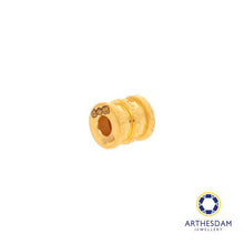 Load image into Gallery viewer, Arthesdam Jewellery 999 Gold Tube Charm
