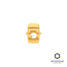 Load image into Gallery viewer, Arthesdam Jewellery 999 Gold Pink Flower Charm
