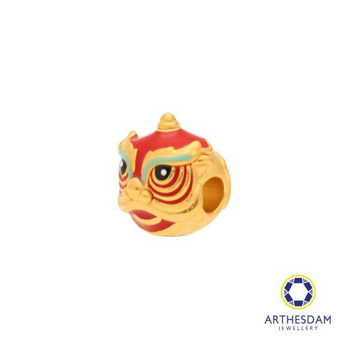 Arthesdam Jewellery 999 Gold Lucky Red Lion Dance Charm
