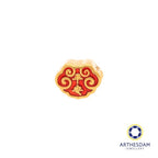 Arthesdam Jewellery 999 Gold 平安 Wealth Lock Charm