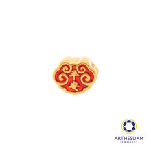 Load image into Gallery viewer, Arthesdam Jewellery 999 Gold 平安 Wealth Lock Charm
