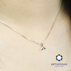Arthesdam Jewellery 925 Silver Lucky Whale Tail Pendant