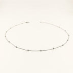 Arthesdam Jewellery 925 Silver Small Ball Chain