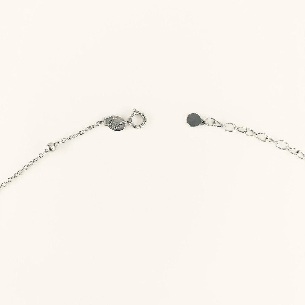 Arthesdam Jewellery 925 Silver Small Ball Chain