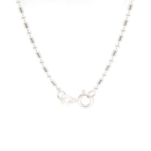 Load image into Gallery viewer, Arthesdam Jewellery 925 Silver Bamboo and Ball Chain
