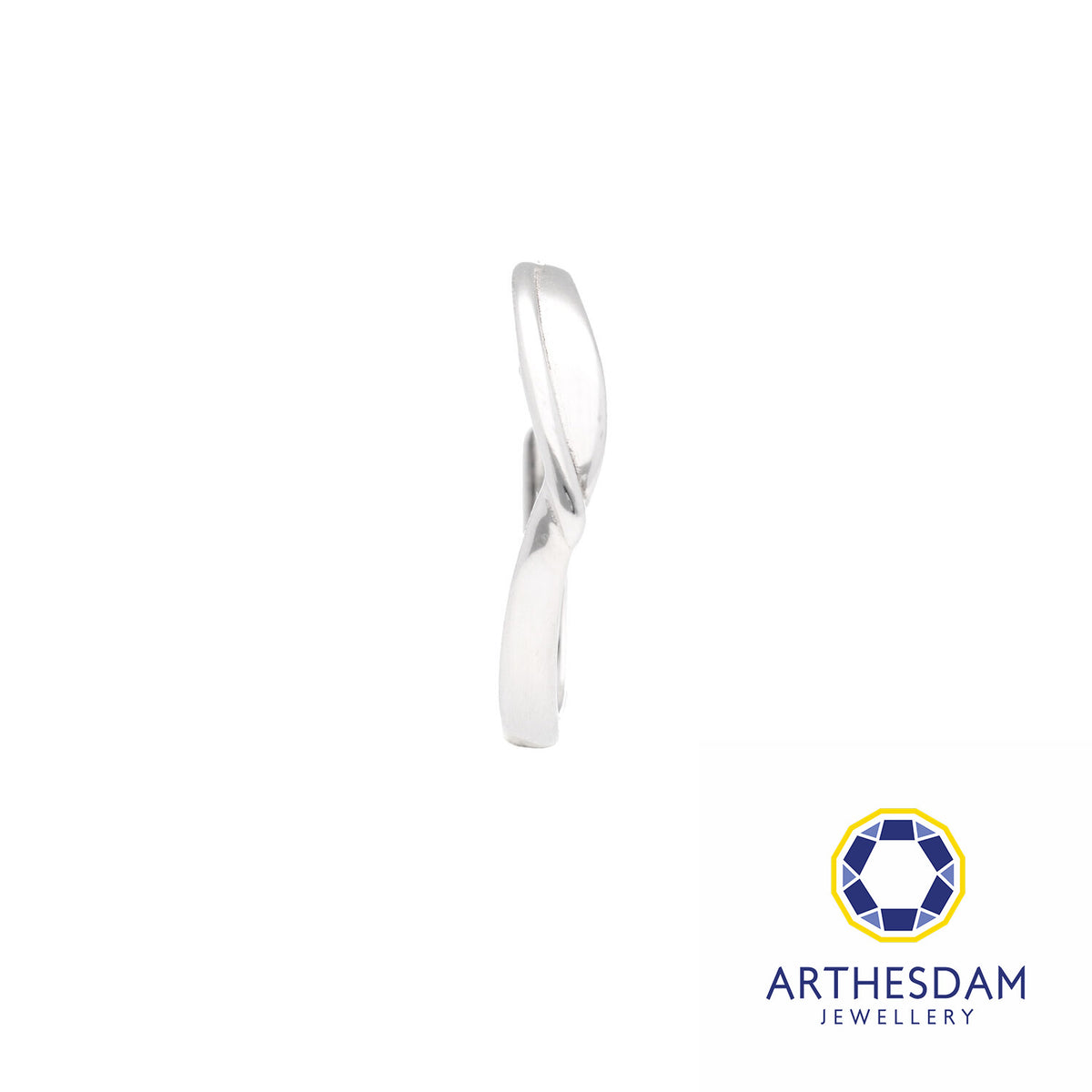 Arthesdam Jewellery 925 Silver Twisted Adjustable Ring